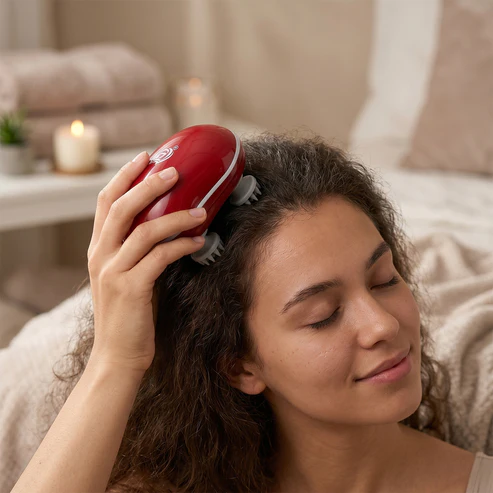 Smart Electric Scalp Massager, Portable Head Massager Device (1 Pc) - Image 4