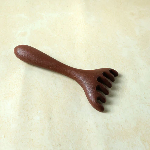 Manual Wooden Style Head & Neck Scalp Massager (1 Pc) - Image 6