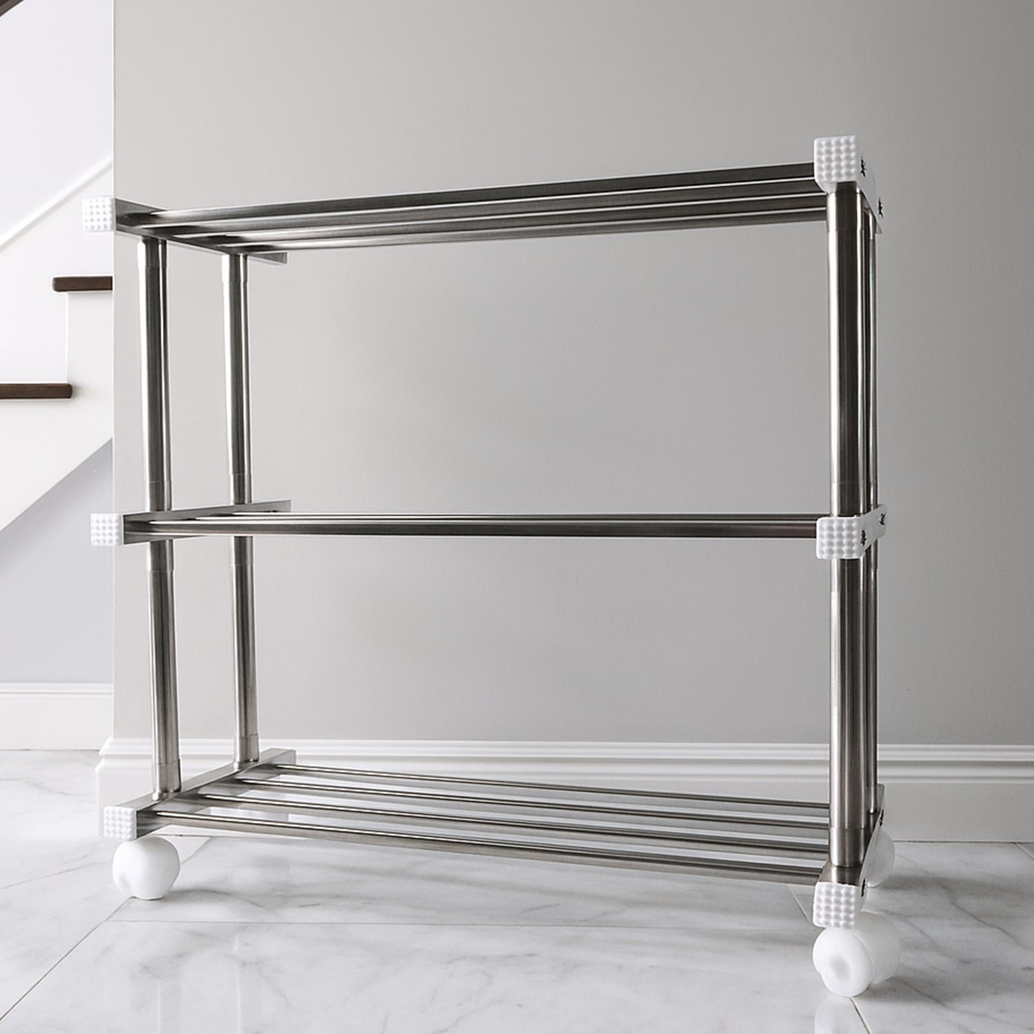Supermom Stainless Steel Multipurpose Shoe & Storage Rack - (1 pc) - Image 2