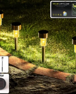 Solar Lawn Lamp Set of 12 Pc