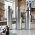 Premium Stainless Steel 1000ML Leak-Proof Water Bottle