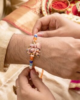 Radha Krishna Devotional Designer Rakhi