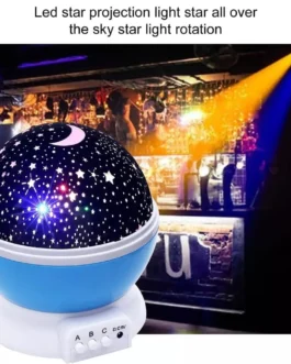 Colour Changing Good Night Star Master Rotating Projection Night Lamp