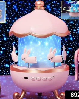 Bunny’s Carousel Rotating LED Night Light
