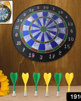 Magnetic Dart Board Game Set with 6 Safe Darts for Kids & Adults