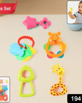 Plastic Baby Rattle Toys 5 Pcs Set