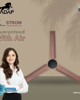 Zadap STROM 900mm High Speed BLDC Ceiling Fan with Remote(Red Copper)