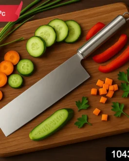 Professional-Grade Stainless Steel Vegetable Cleaver Knife 1 Pc