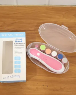 Electric Baby Nail Trimmer with Grinding Heads for Newborn Infant and Toddler