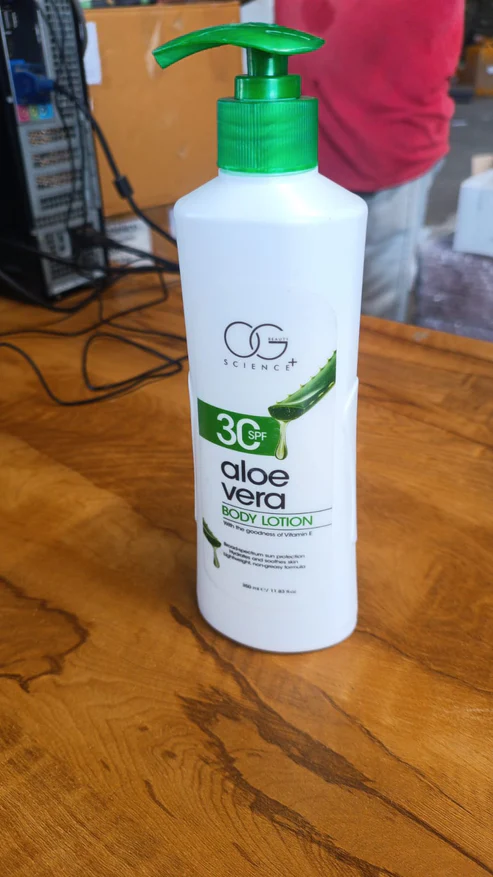 OG Beauty Science Aloe Vera Body Lotion (350ML / 1 Pc) - Image 6