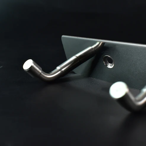 Stainless Steel Wall Mounted Coat 4 Hook Rack (20x3 / 1 Pc) - Image 6