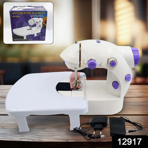 Home Tailoring Sewing Machine With Extension Table Set, Portable Stitching Machine - Image 2