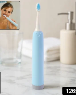 Portable Battery-Operated Electric Toothbrush (1 Pc)