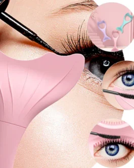 Multifunctional Easy To Clean Curved Silicone Eyeliner (1 Pc)