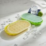 30 Grid Silicone Ice Cube Tray with Lid pack of 2 - Image 2