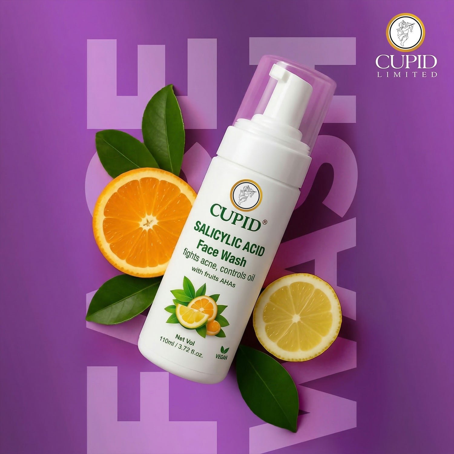 gbgADEjjcU.jpg Cupid Salicylic Acid Foam Face Wash for Acne Control & Oil Balance (110 Ml) - Image 1