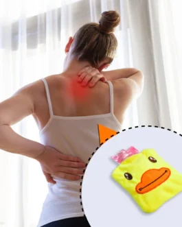 Yellow Duck Hot Water Bag for Pain Relief & Warmth with Cover