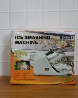 Electric Ice Crushing Machine with Stainless Steel Bowl 1 Set