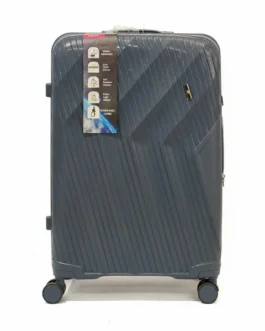 3-Piece Luggage Set with Spinner Wheels & Telescopic Handle