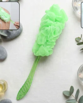 Extra Long Handle Bath Loofah Brush 45 cm Reach Shower Body Scrubber (1 Pc)