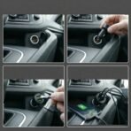 Dual USB Car Charger Fast Charging Adapter for Mobile Devices - Image 2