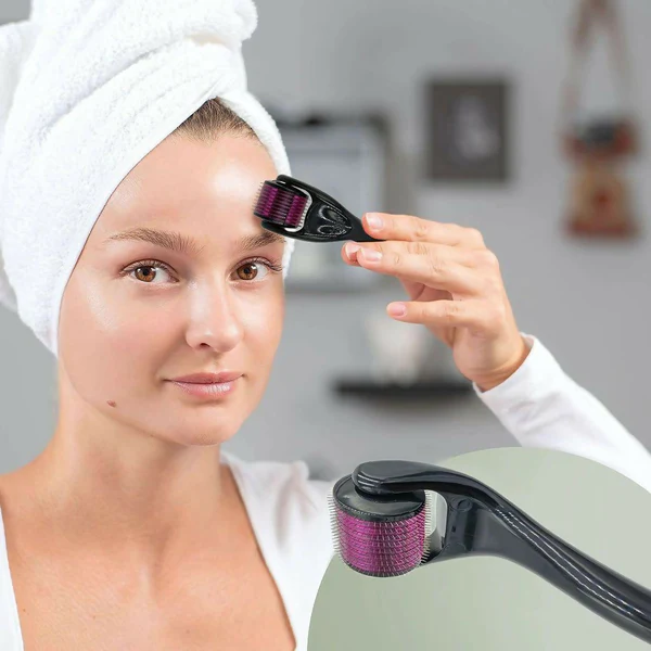 0.5mm 540 Needle Derma Roller for Face Skin Care Tool - Image 2
