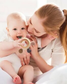 6 Multi color Finger Baby hand Teether