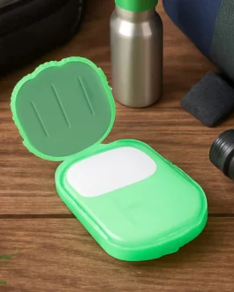 Travel Paper Soap Sheet with Mini Box (20 Sheets in a Pack Approx / Mix Color)