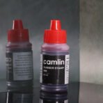 Camlin Rubber Stamp Ink Red – Quick-Dry Office Stamp Ink Bottle (25 ml) - Image 2