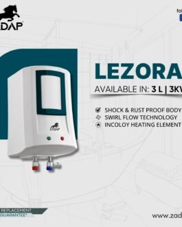 ZADAP 3kW Instant Geyser 4 Way Safety (3L)