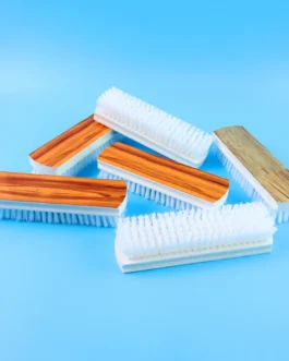 Veepee 6-Piece Washing and Cleaning Scrub Brush Set – (Multi-Color Bristles)