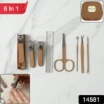 8 In 1 Professional Manicure Pedicure Kit - Image 2