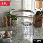 Heavy Duty Stainless Steel Multipurpose Utensils Stand, MATKA STAND, POT  STAND, 1 Pc - Image 2