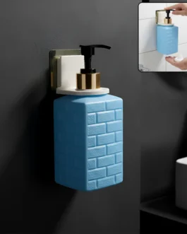 Wall-Mounted Liquid Soap Dispenser (1 Set)