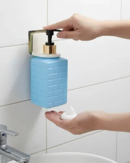 Wall-Mounted Liquid Soap Dispenser (1 Set)