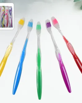 Premium Plastic Toothbrush (1 Pc / Mix Color)