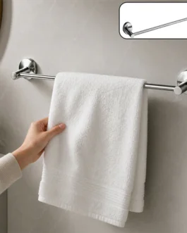 Wall Mounted Stainless Steel Towel Rod Holder Bathroom Towel Bar