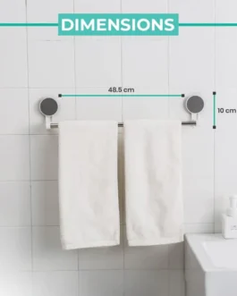 Self-Adhesive Towel Rod – (1 Pc)