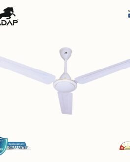 Zadap 1200mm 52W High Speed Ceiling Fan(White)