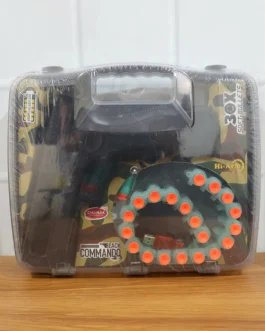 Rechargeable Soft Bullet Toy Gun Set with 30 Bullets and Dual Manual Auto Firing Mode