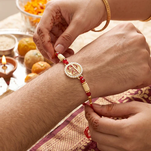 Veera (Brother) Devnagari Designer Rakhi - Image 2