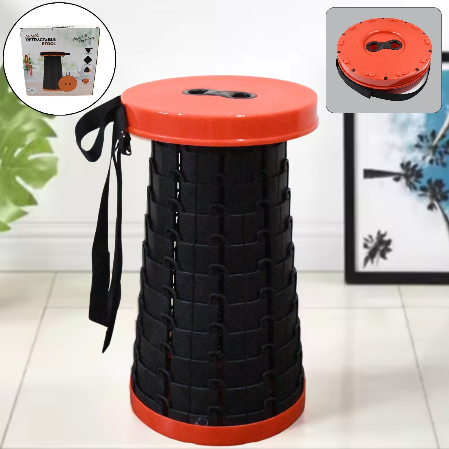 01_260aa85a-55a1-4010-8443-2b6e5e48c99e.jpg Retractable Folding Stools (1 Pc) - Image 1