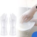 Durable Multipurpose PVC Cleaning Gloves - 1 Pair