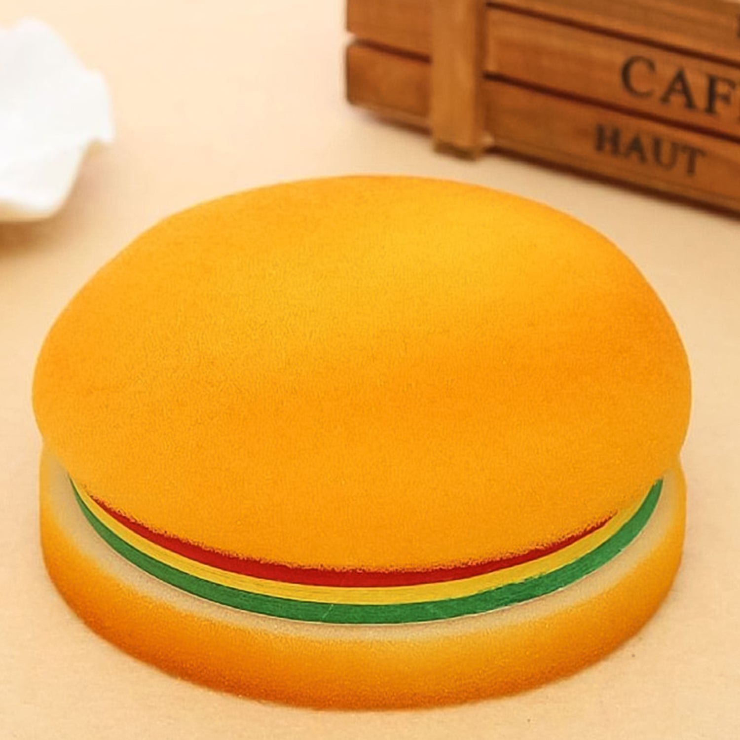 01_311a7f19-63ac-402d-a71b-4eb9e54c64f0.jpg Burger Shaped Note / Sticky Notes / Memo Notes, Unique Mini Notes (Multicolor) - Image 1