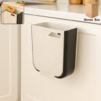 Portable Collapsible Hanging Trash Can for Kitchen & Car