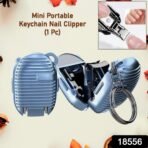 Keychain Nail Clipper | Small Nail Clippers Multicolor (1 Pc) - Image 2