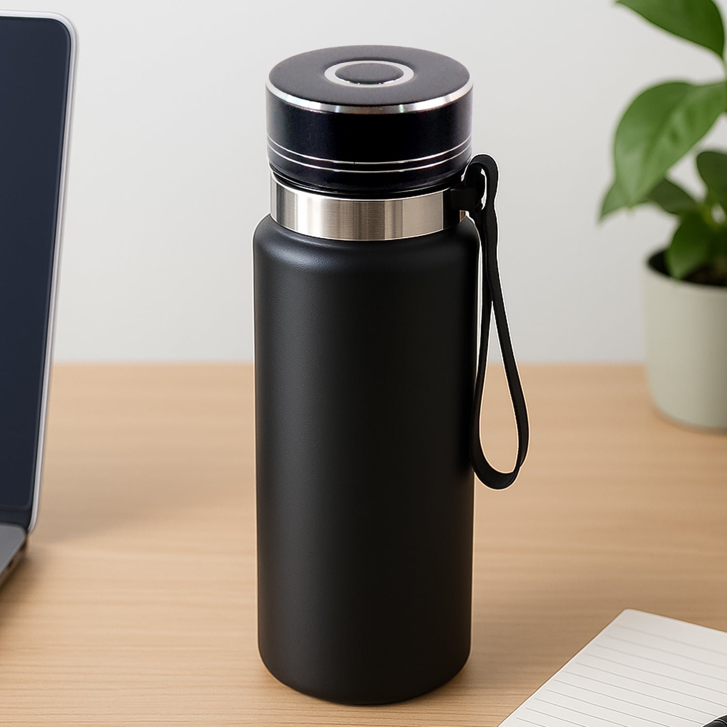 01_dceb3064-1aed-4843-9c95-afd7585820f9.jpg Double Stainless Steel Wall Flask Vacuum Insulated Water Bottle (800 ML) - Image 1