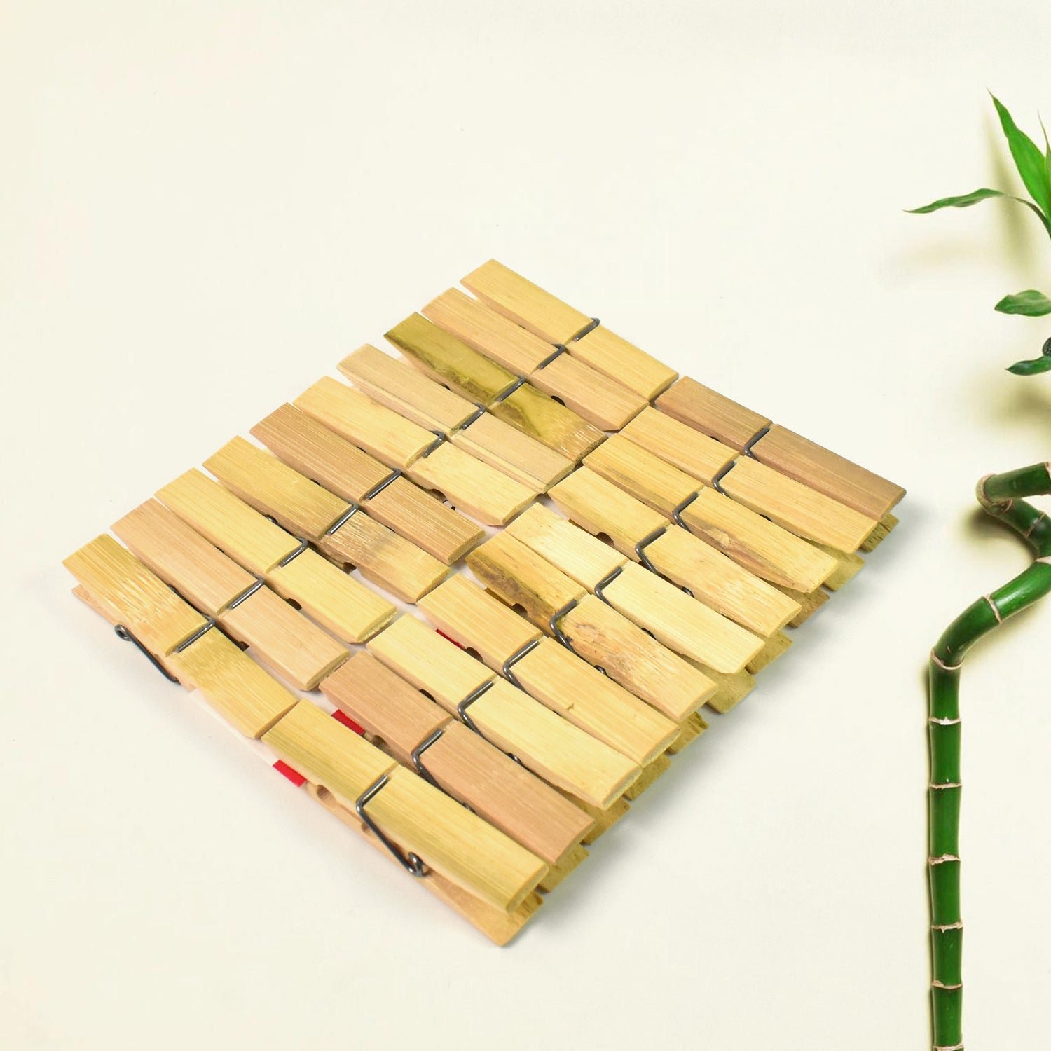 02_0cf5c48e-fcbe-4bee-a263-3cebf5f89d1d.jpg Heavy Duty Bamboo Wooden Cloth Clips / Pegs (20 Pcs Set) - Image 1