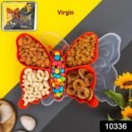 5 Compartment Multipurpose Butterfly Plastic Tray (1 Pc) - Image 2