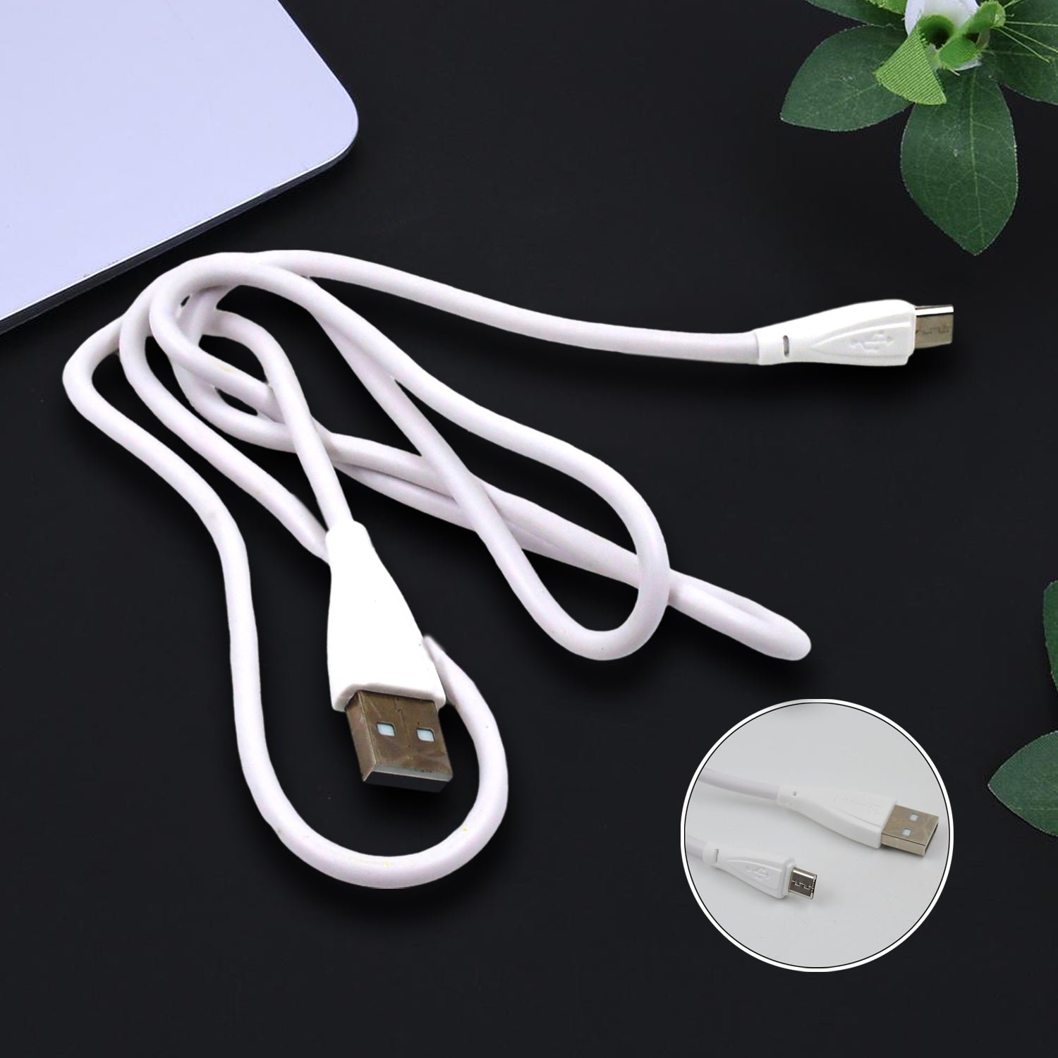 02_db91a122-d12e-4543-afd1-6698c38c01f1.jpg Fast Charging For Android & Data Transfer, Long Micro Cable (1000 Mm) - Image 1